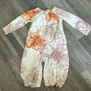 Burt’s bees ruffle bum romper